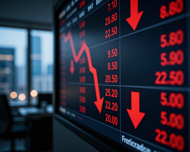 Stock Market Decline in Seoul