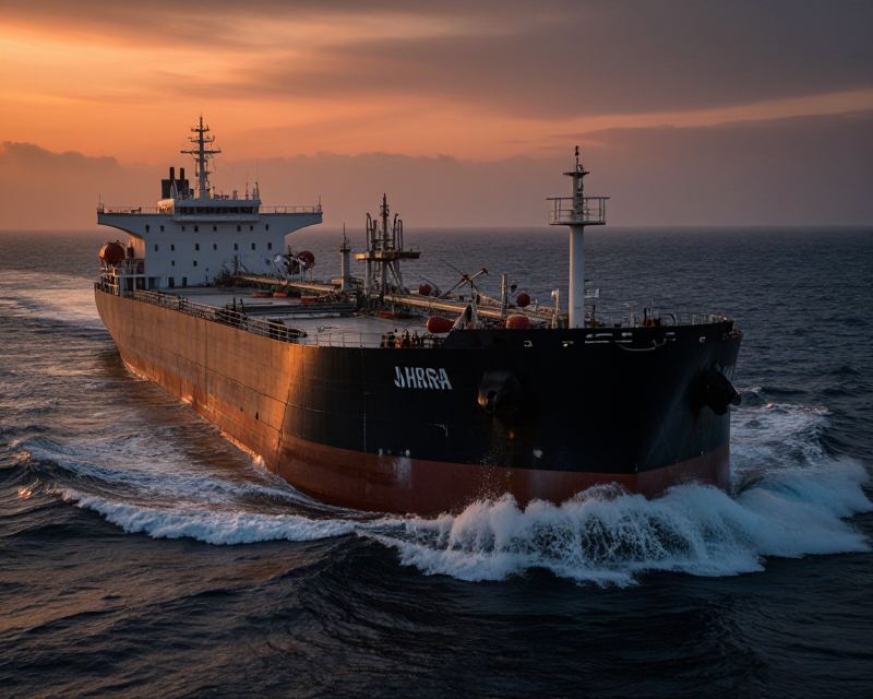 Oil Tanker in Strait of Hormuz