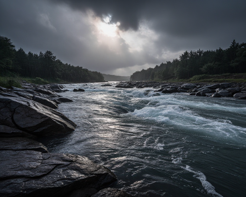 Imjin River Monsoon Atmosphere