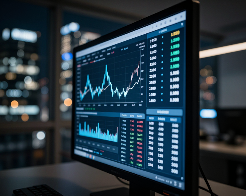 Financial Market Data Visualization
