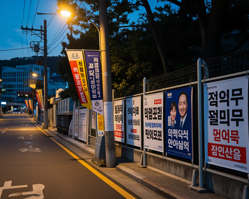 Election Atmosphere in Busan