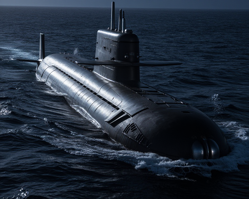 Submarine Missile Launch Atmosphere