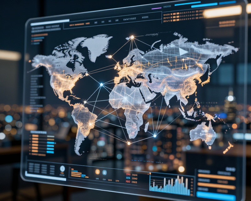 Global Digital Trade Visualization