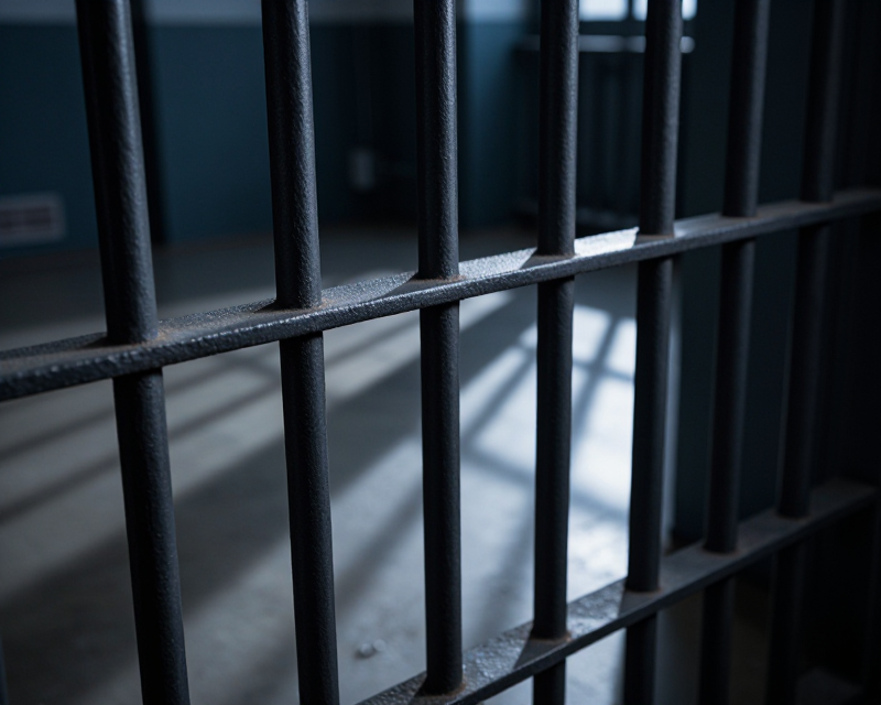 Prison Bars and Shadows