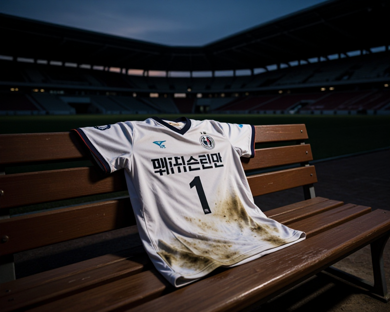Symbolic representation of Korean football's loss