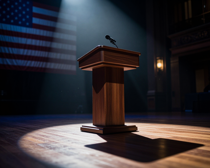Political Tension Symbolism